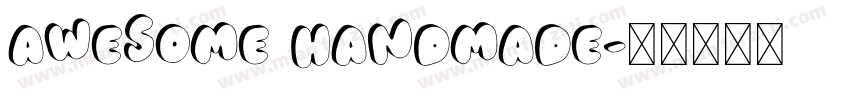 Awesome Handmade字体转换